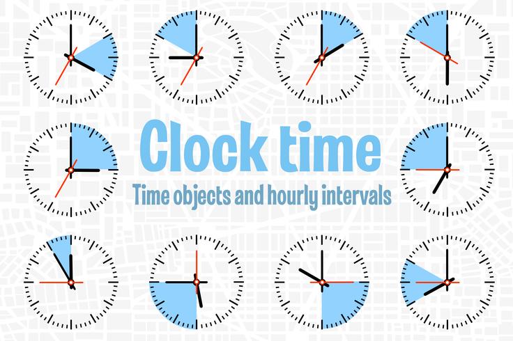 Set clock with the timer  vector