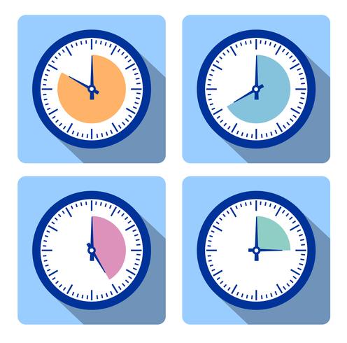Set clock with the timer vector