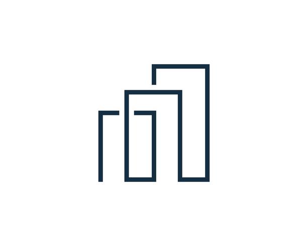 Real Estate Building Logo Icon Vector