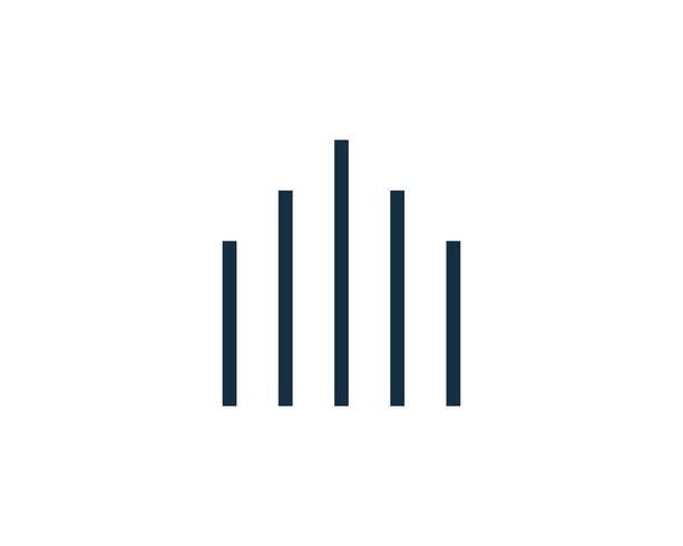 Real Estate Building Logo Icon Vector
