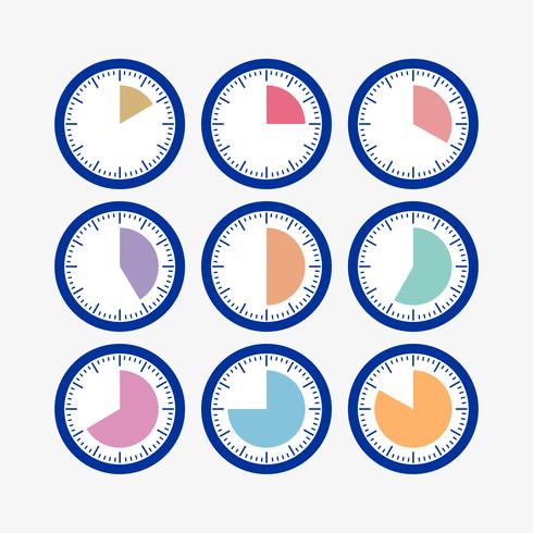 Set clock with the timer vector