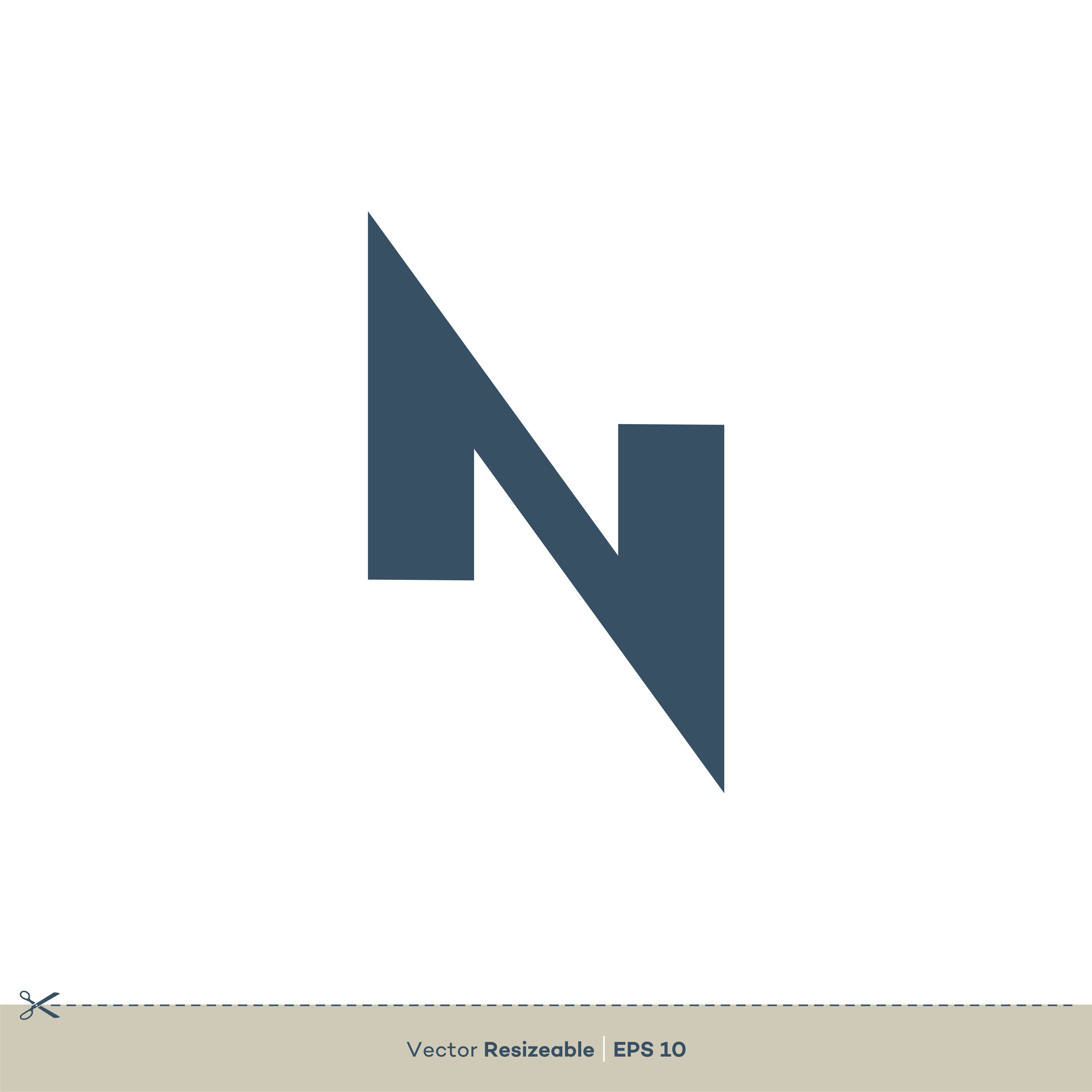 N Letter vector Logo Template - Download Free Vector Art, Stock
