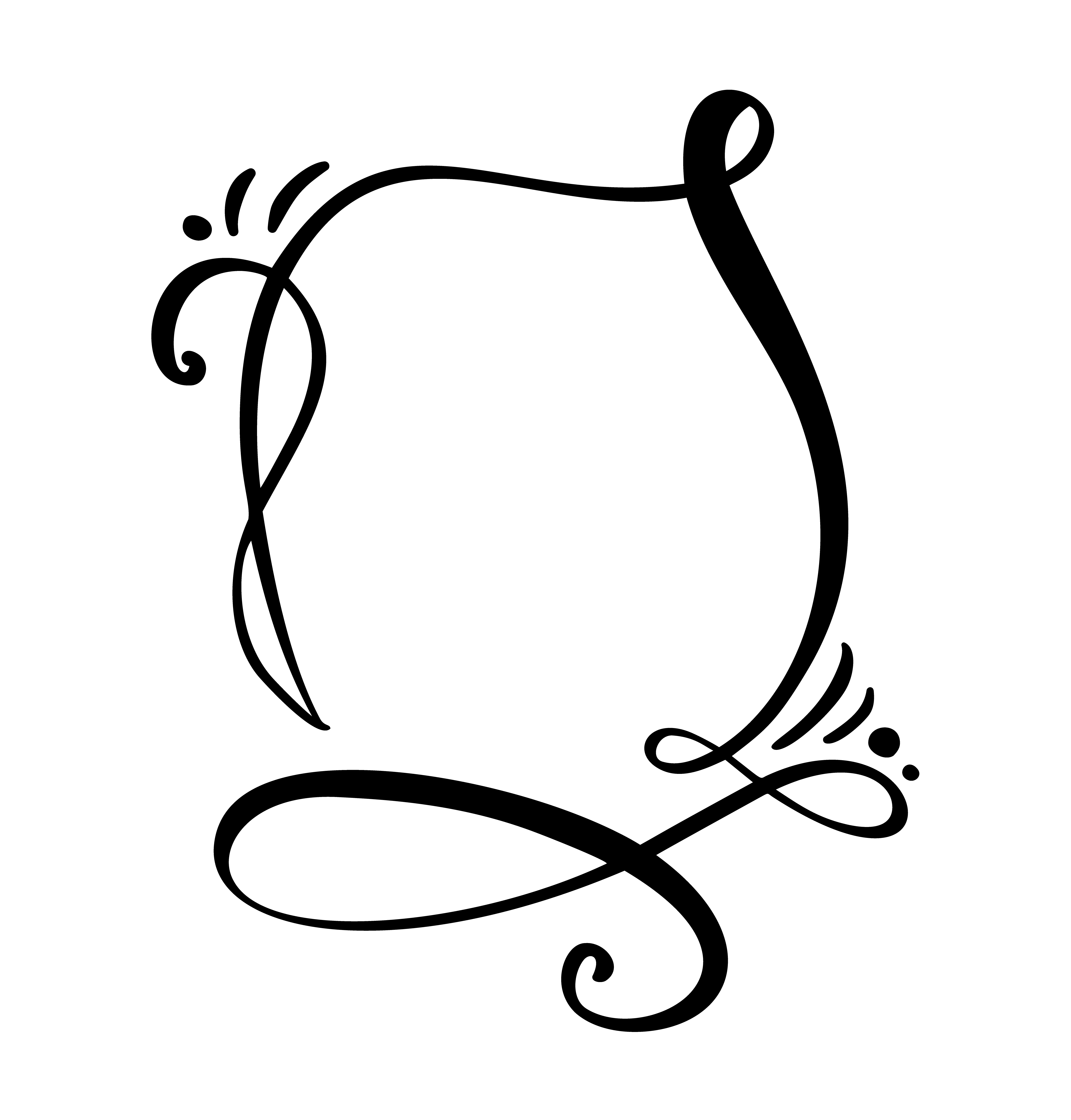 Download Calligraphy cartoon Quote speech bubble icon. Hand drawn ...