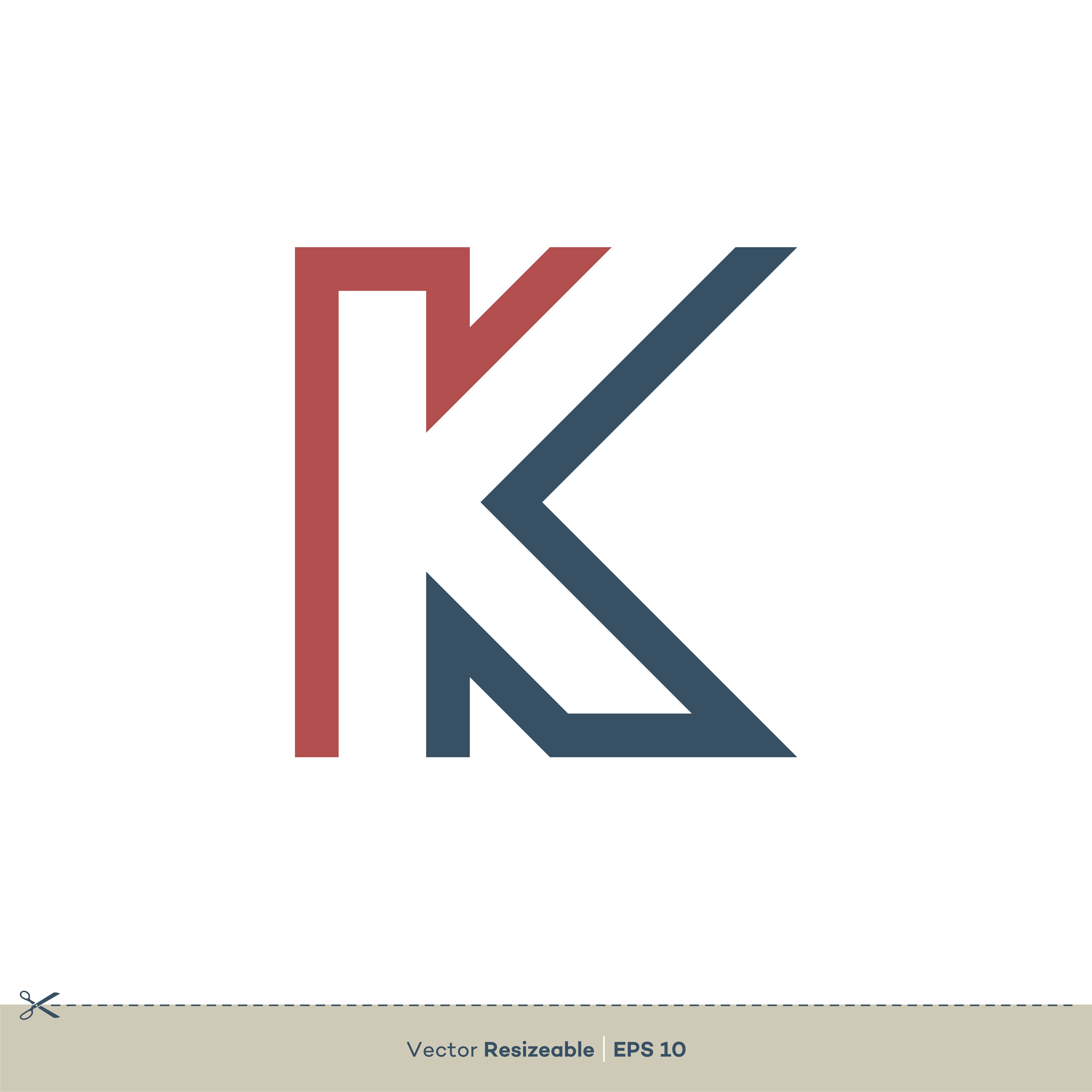 K Letter vector Logo Template Download Free Vector Art, Stock