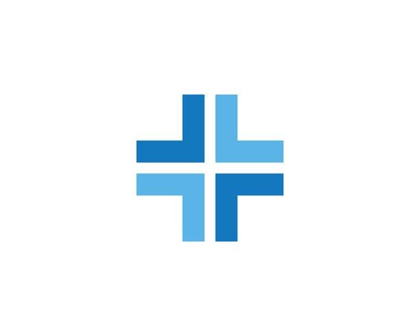 Plus Medical Cross Logo Icon Vector