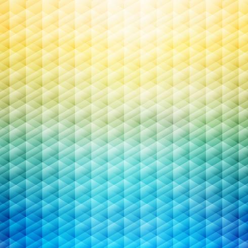 Abstract summer tropical blue and yellow background. Geometric pattern. vector