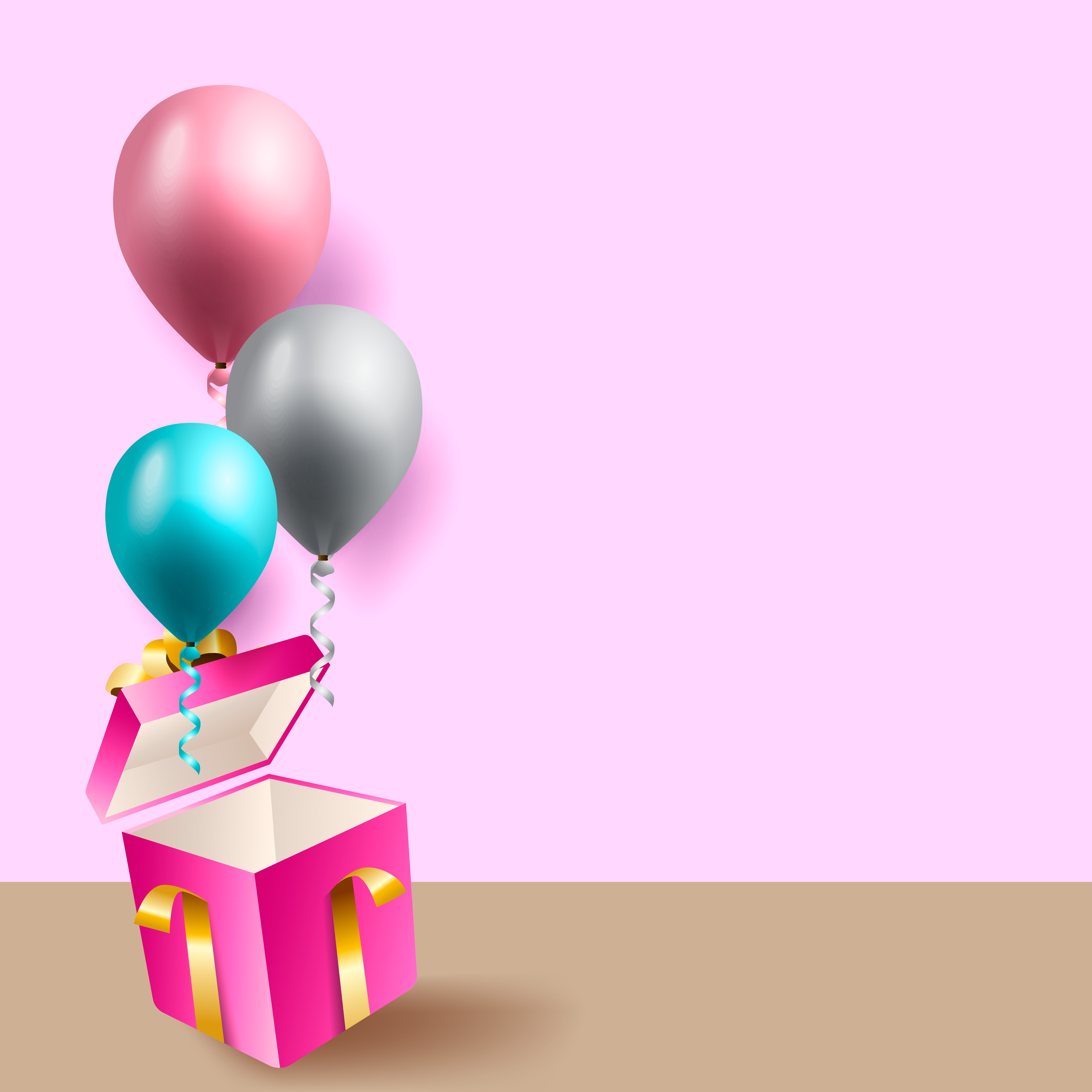 birthday celebration background, birthday balloon wallpaper 547609 Vector  Art at Vecteezy