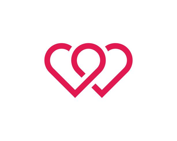 Hearts Icons Vectors Illustrations