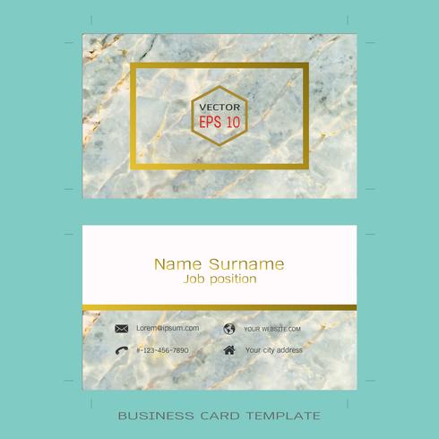 Modern designer business card layout templates. vector