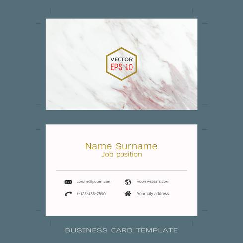 Modern designer business card layout templates. vector