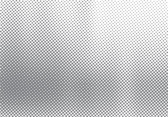 Abstract Halftone Motion Effect With Fading Dot Gradation Black