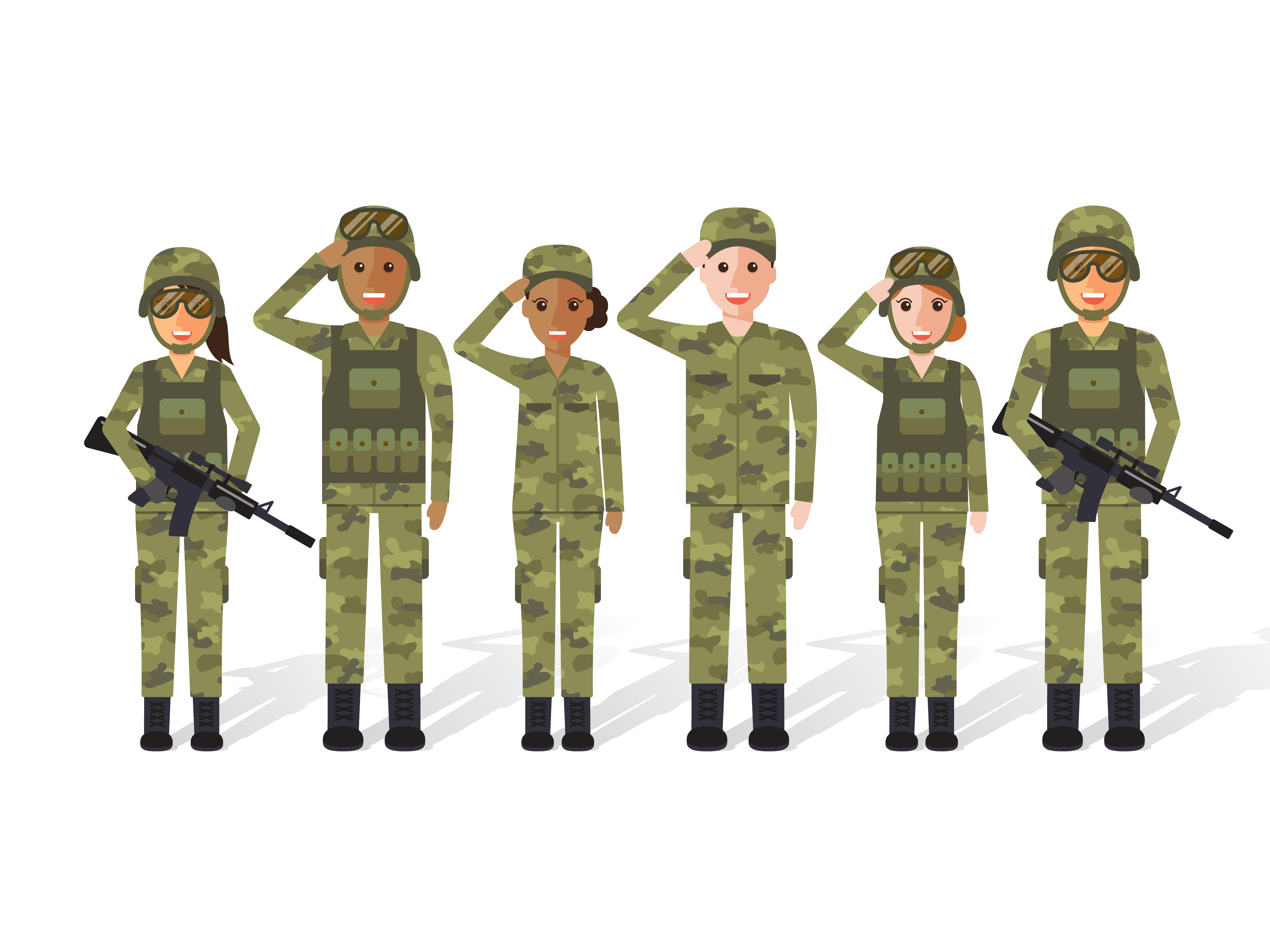 Military people 547757 Vector Art at Vecteezy