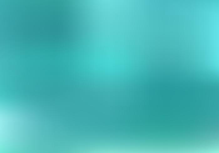 Abstract blurred gradient turquoise background. vector
