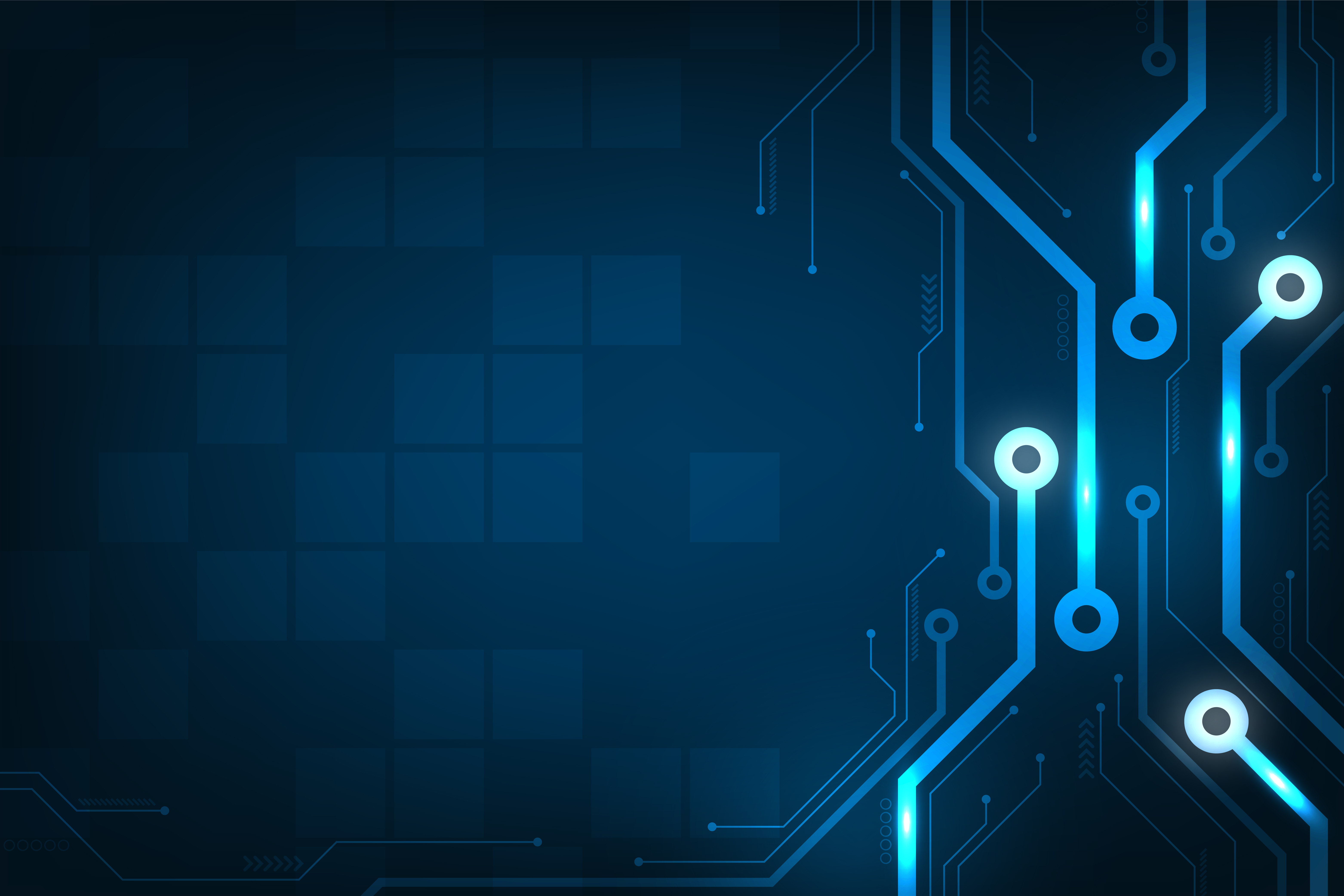 Design in the concept of electronic circuit boards. 547872 Vector Art