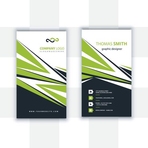 business card professional vector