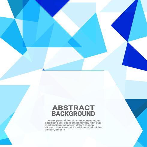 Abstract Geometric background . High technology computer innovation on the blue background. Vector illustration eps10.