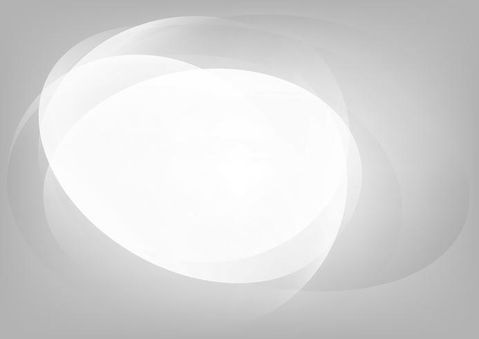 abstract white background with smooth lines vector