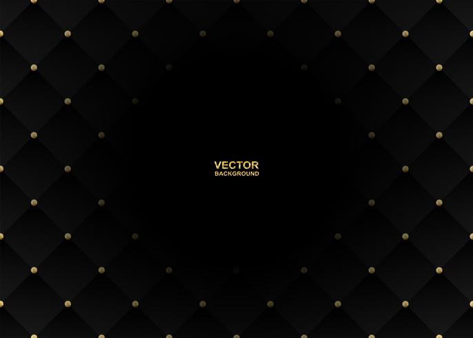 Abstract . Geometric square black background ,light and shadow. Vector. vector