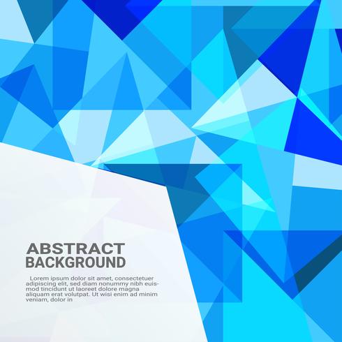 Abstract Geometric background . High technology computer innovation on the blue background. Vector illustration eps10.