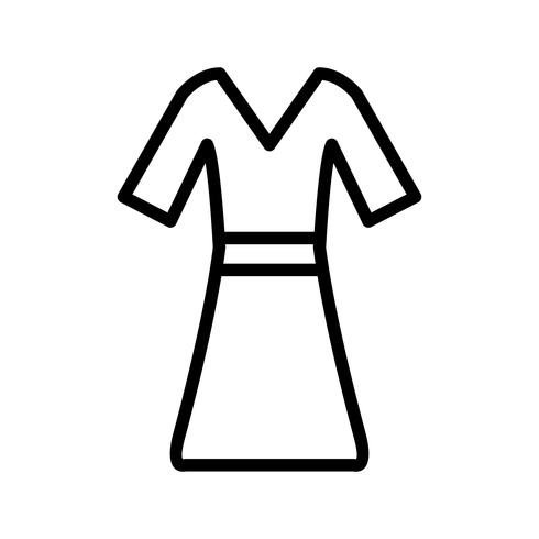 Clothes Line Black Icon vector