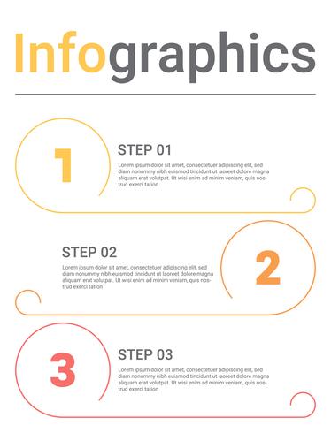 Infographics diagram with 3 steps, options, or processes. Vector business template for presentation. business data visualization.