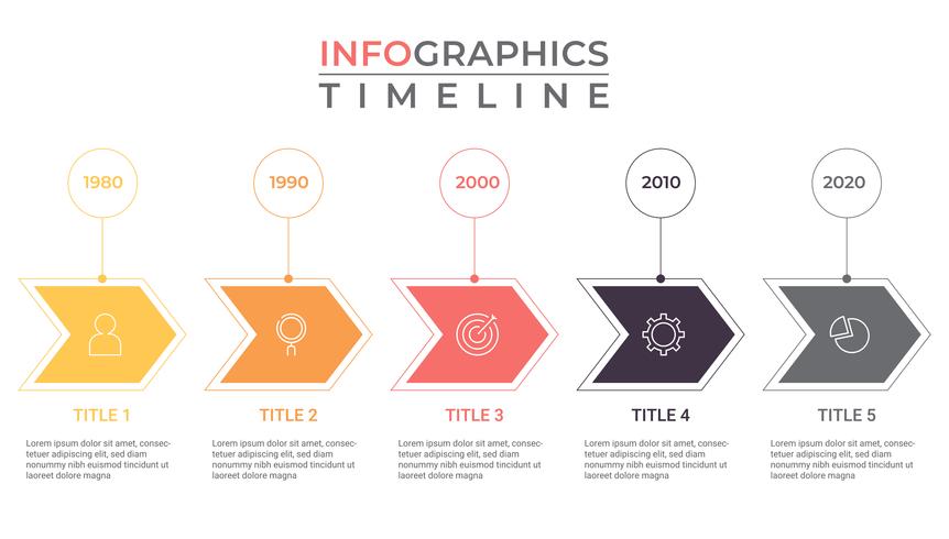 Infografía de negocios. diagrama de la competencia. Plantilla de visualización de datos empresariales para presentación. vector