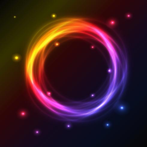 Plasma circle vector