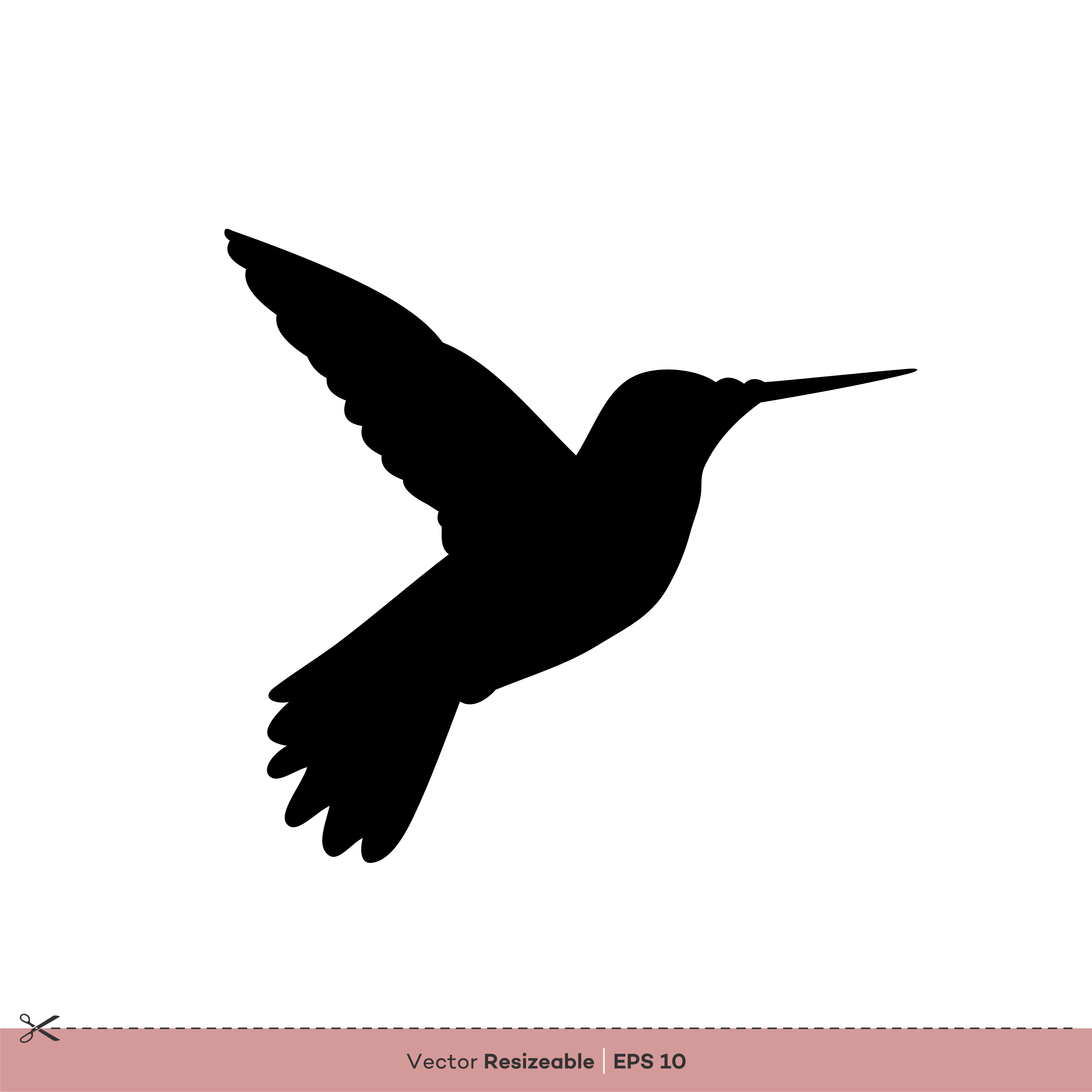 Hummingbird Silhouette Cut File Hummingbird Wreath Sv - vrogue.co