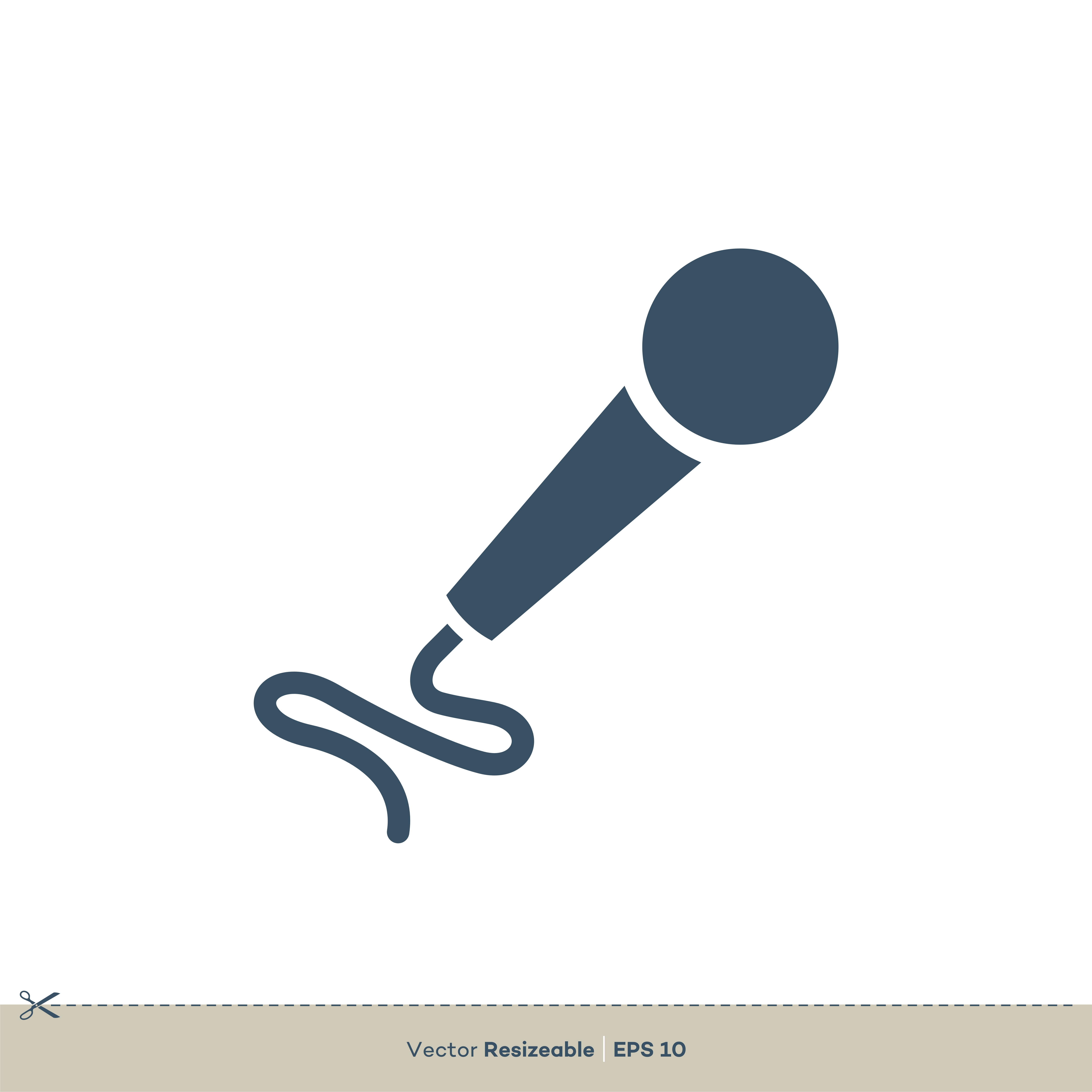Download Microphone Icon Vector Logo Template Illustration Design - Download Free Vector Art, Stock ...