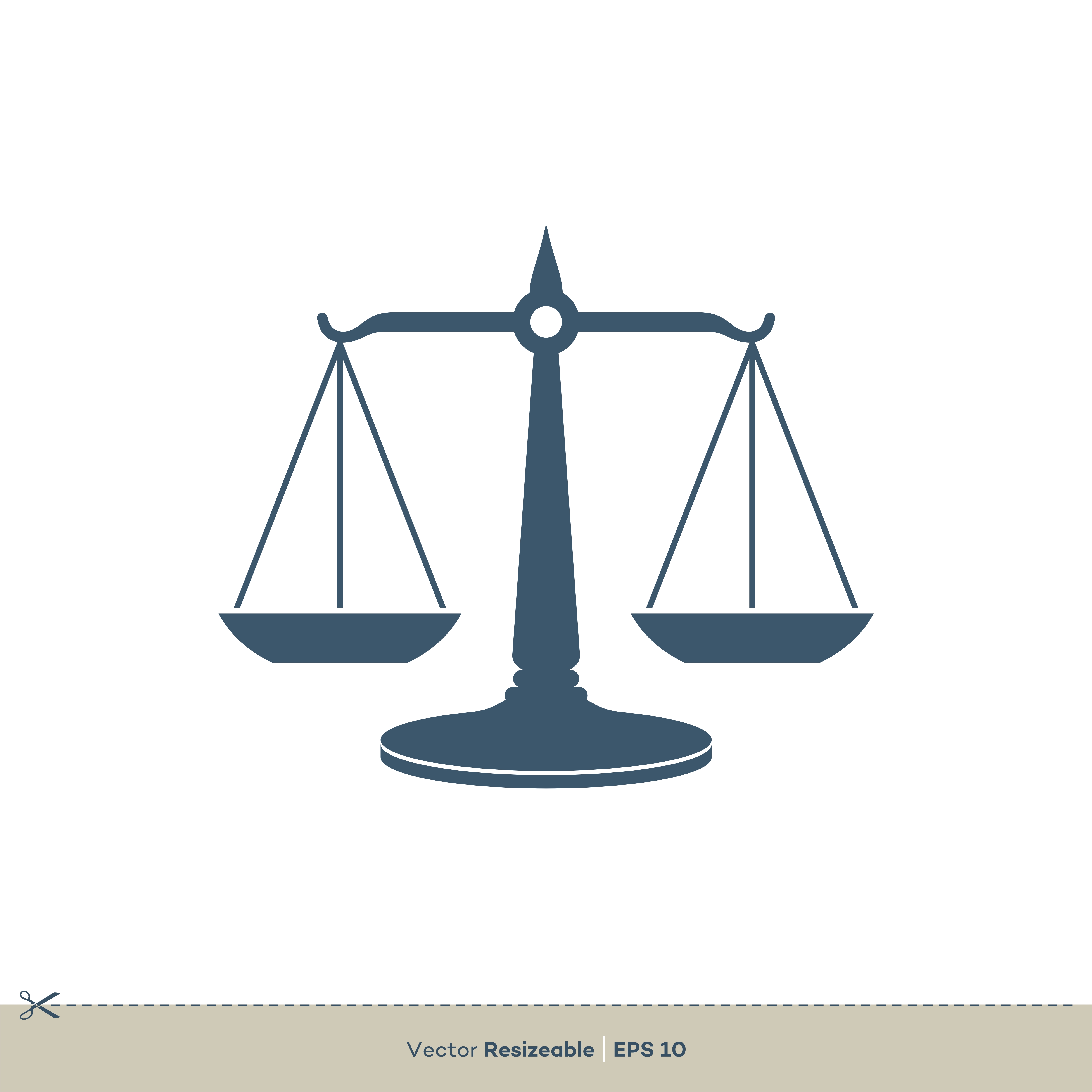 Law Scale SVG