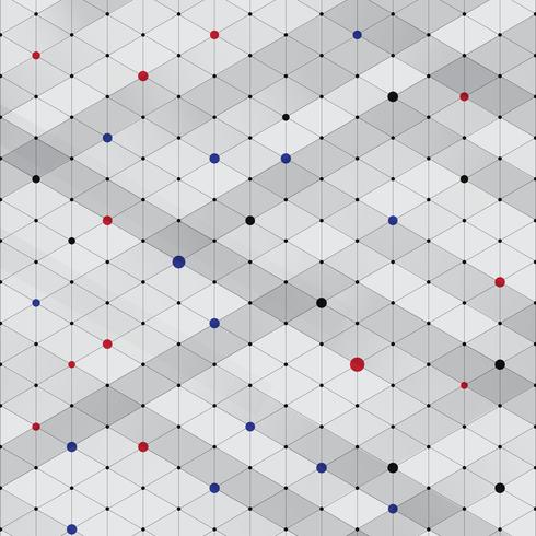 Abstract modern stylish isometric pattern texture, Three-dimensional rectangle vector