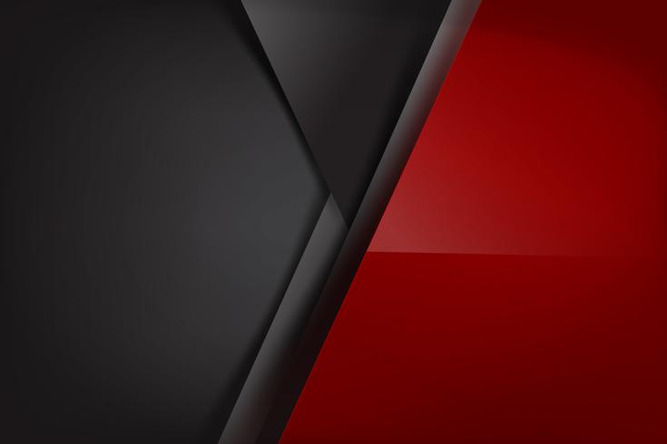 Fondo abstracto rojo oscuro y negro se superponen 009 vector