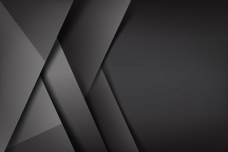 Abstract background dark and black overlaps 002 vector