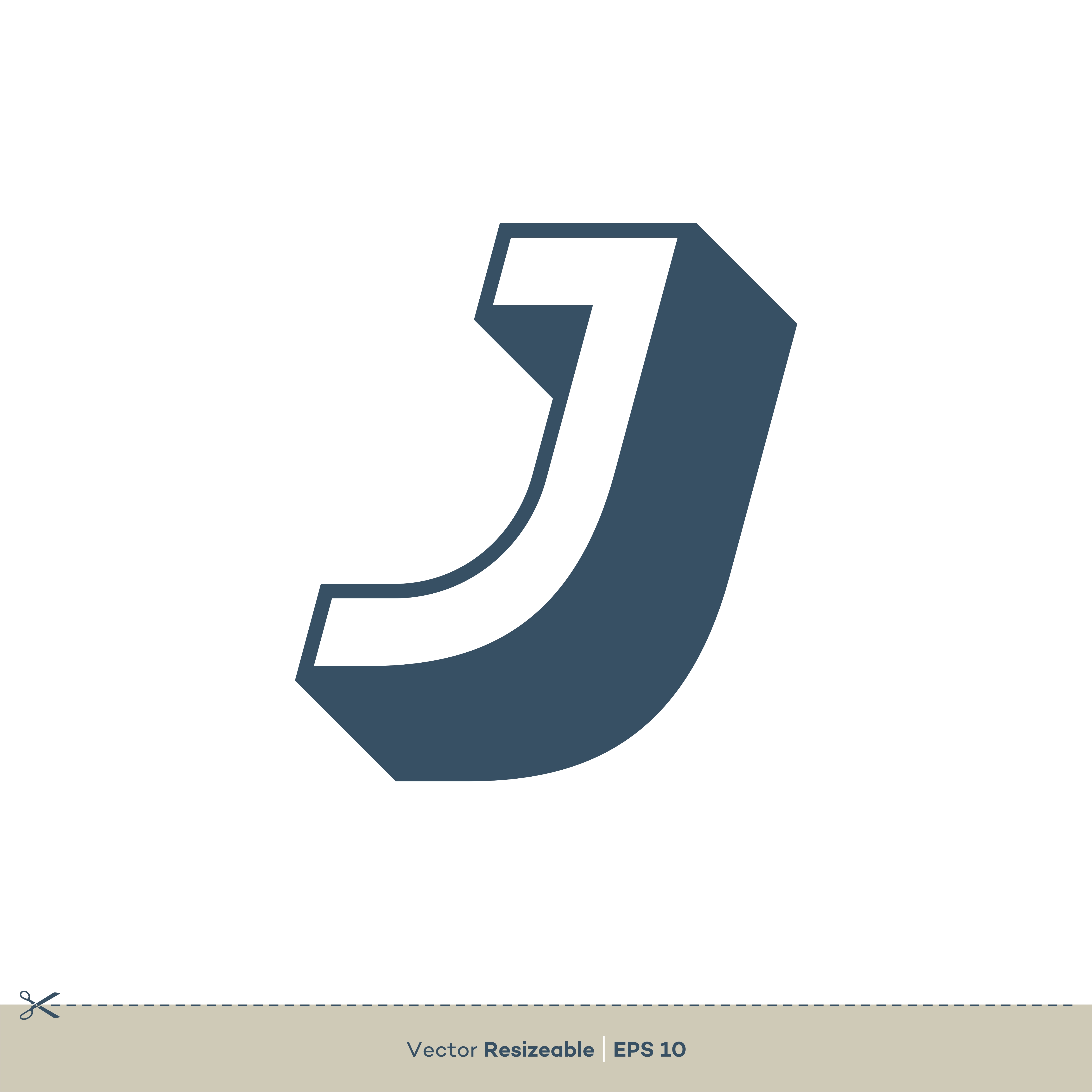 J Letter vector Logo Template illustration design - Download Free