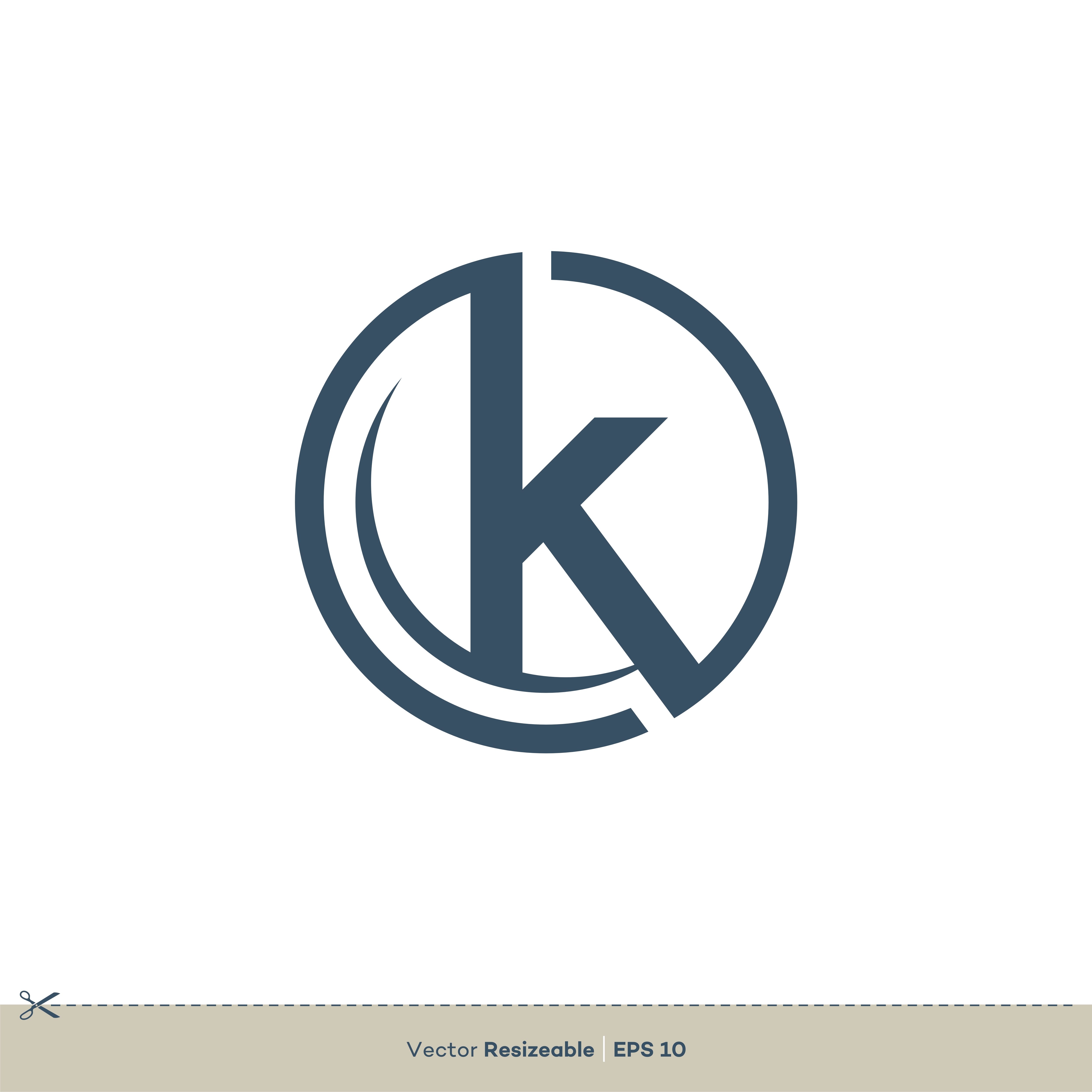 K Letter vector Logo Template illustration design Download Free