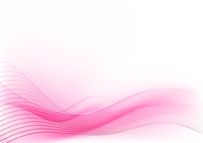 Curve and blend light pink abstract background 007 vector