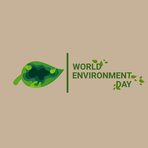 día Mundial del Medio Ambiente vector