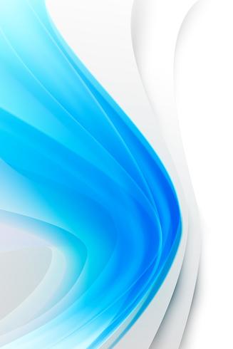 Abstract background smooth blue curve and blend 003 vector