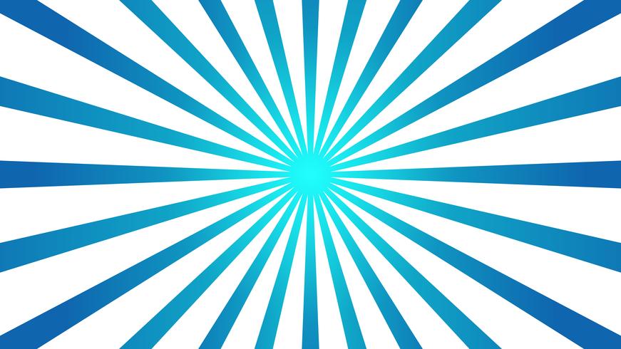 Fondo Azul Abstracto Con Efecto Starburst Y Elemento De Rayos
