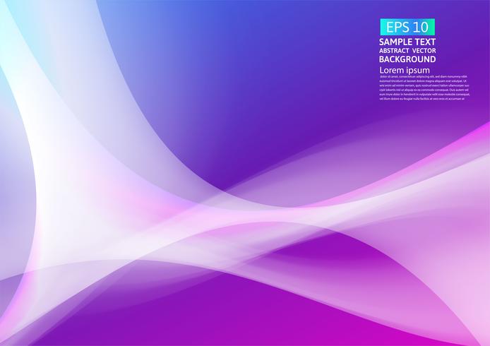 Colorful Waves Geometric Abstract Background Design Fluid
