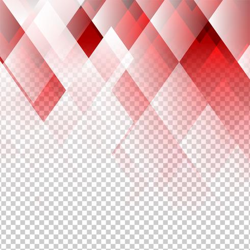 Vector Abstracto De Elementos Geometricos De Color Rojo Con Fondo