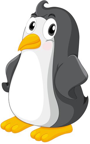 Pingüino vector