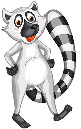 Mr Lemur vector