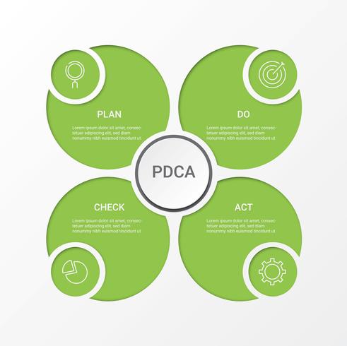 Business Infographic. Diagram with 4 steps, options, or processes. Infographics  template for presentation.  vector