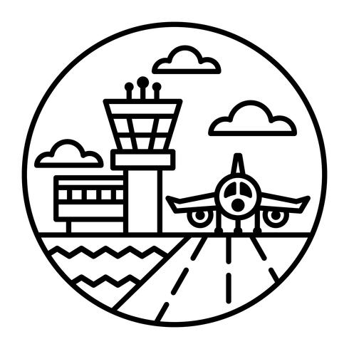 Airport Vector Icon