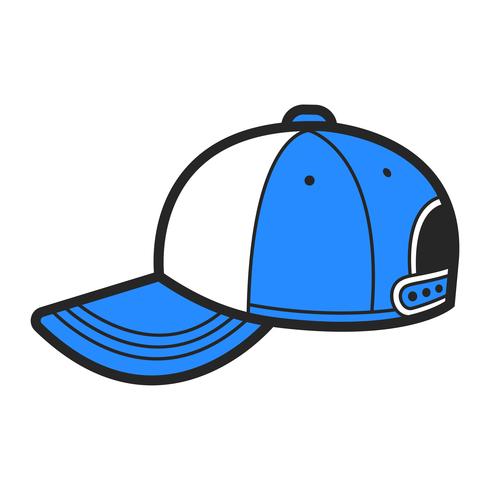 Gorra de beisbol vector