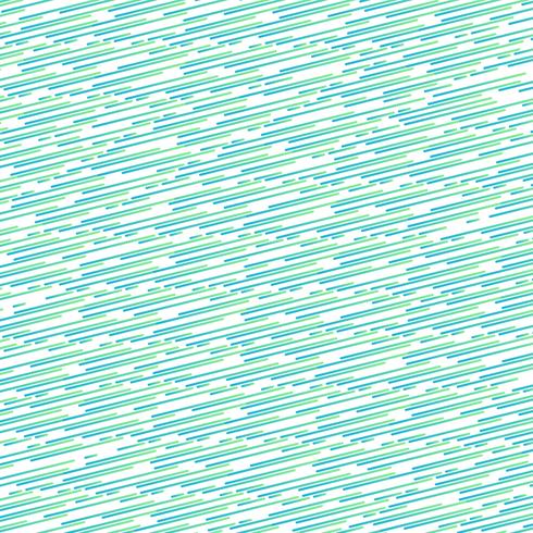 Abstract blue and green gradient color thin rounded line pattern tilted pattern on white color background and texture. vector