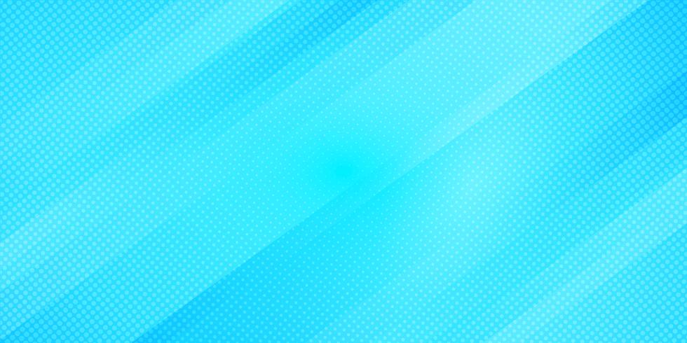 Abstract blue gradient color oblique lines stripes background and dots texture halftone style. Geometric minimal pattern modern sleek texture vector