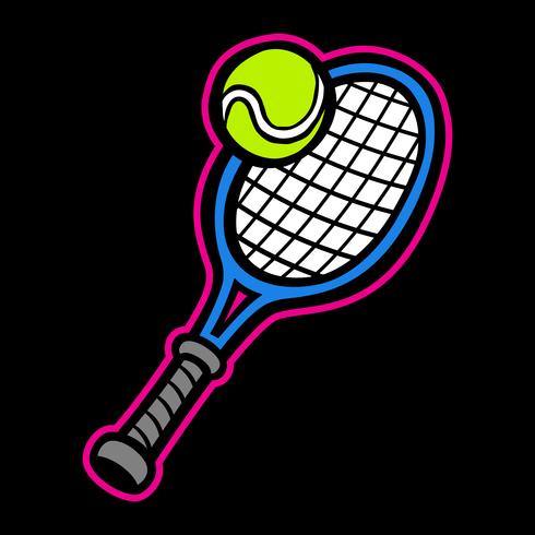 Tennis Racquet & Tennis Ball