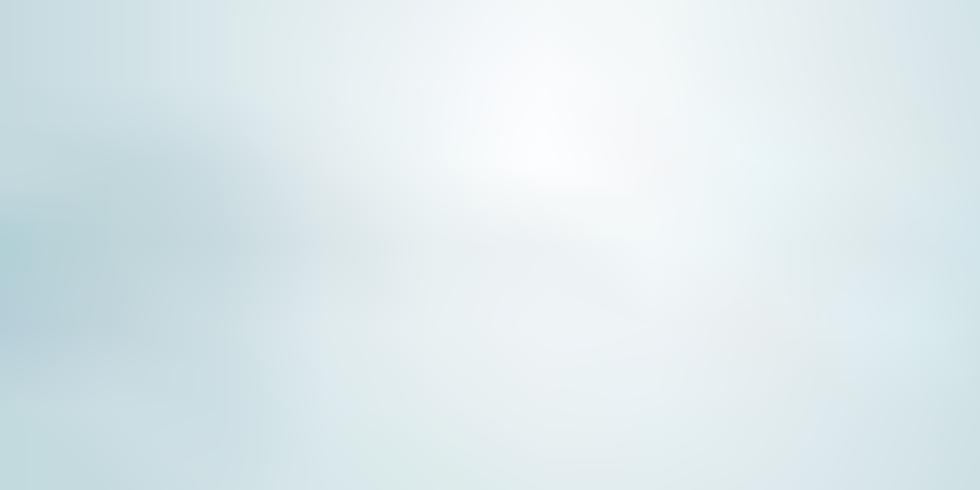 Abstract light blue blurred background horizontal panoramic web banner. vector